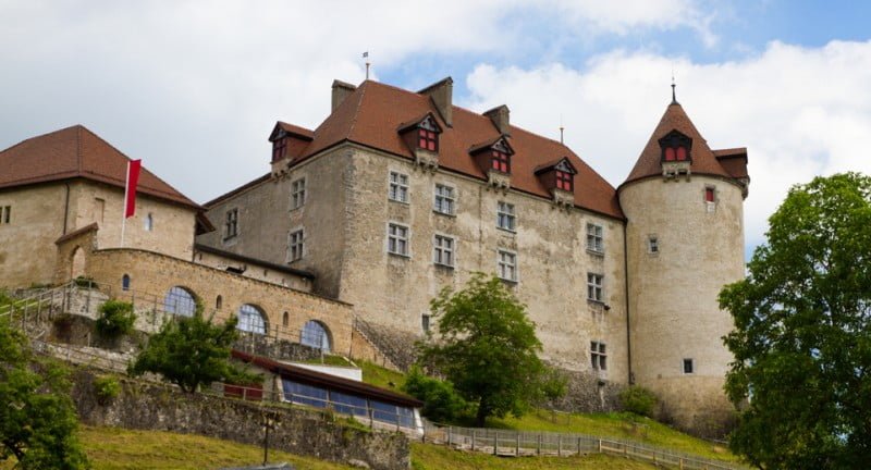 Замок в Грюйере