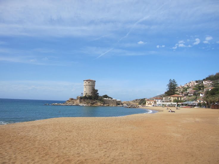 пляж острова Джилио (isola Del Giglio)