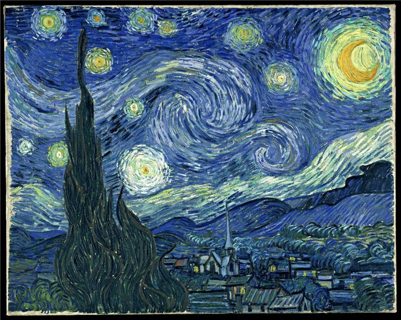 Vincent Van Gogh - The Starry Night by irinaraquel музей ван гога