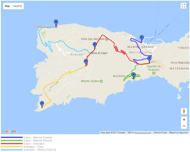 что посмотреть на капри