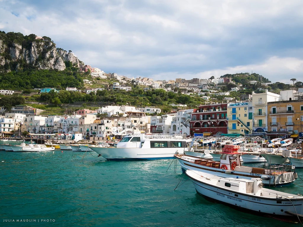 marina grande capri photo