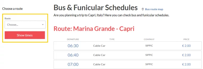 что посмотреть на капри