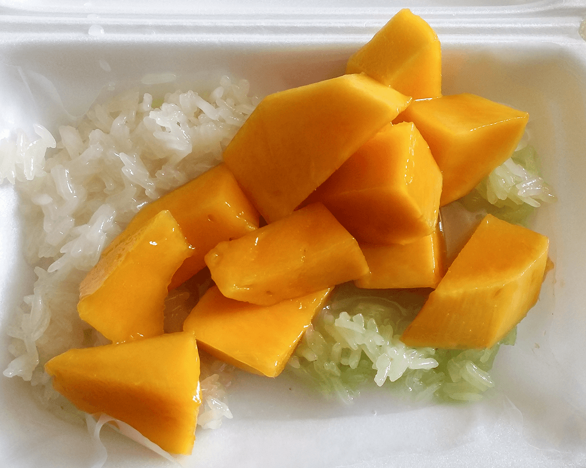 Десерт тайской кухни - Mango Sticky Rice
