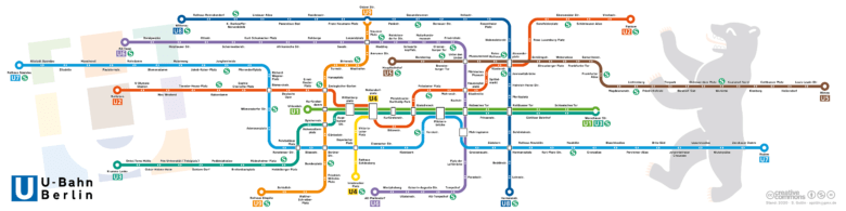 Карта метро берлина интерактивная