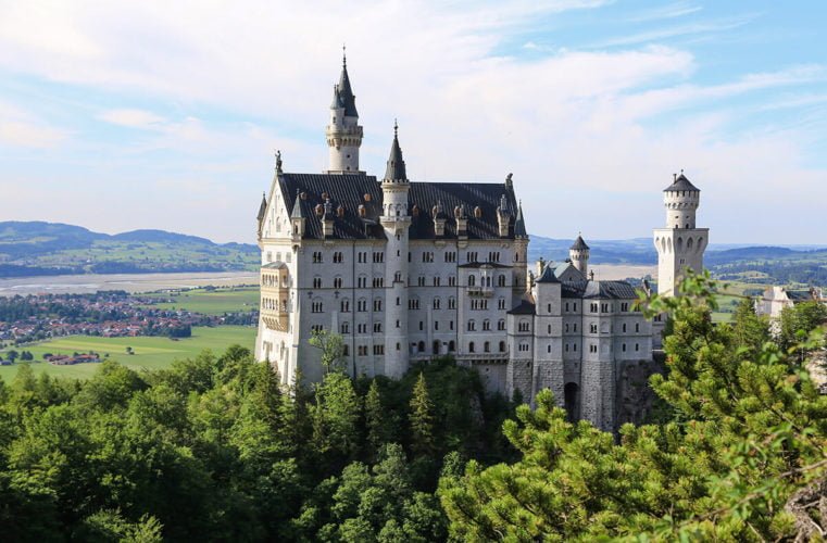 Neuschwanstein (вид с моста)