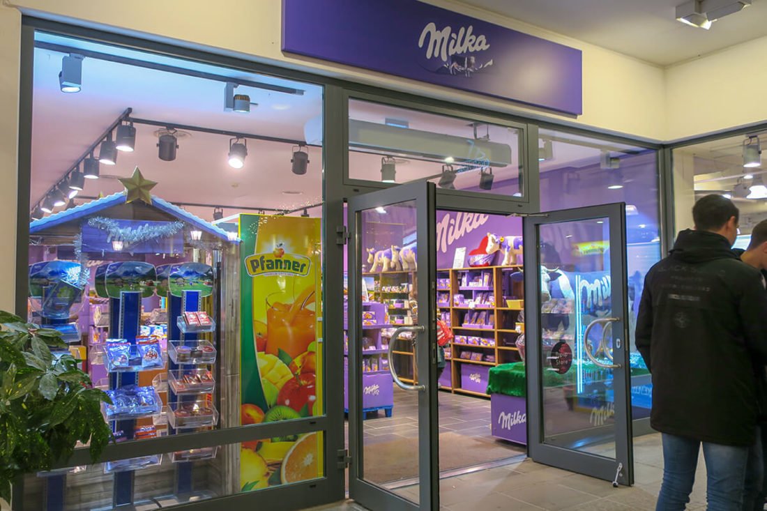 Магазин шоколада Milka