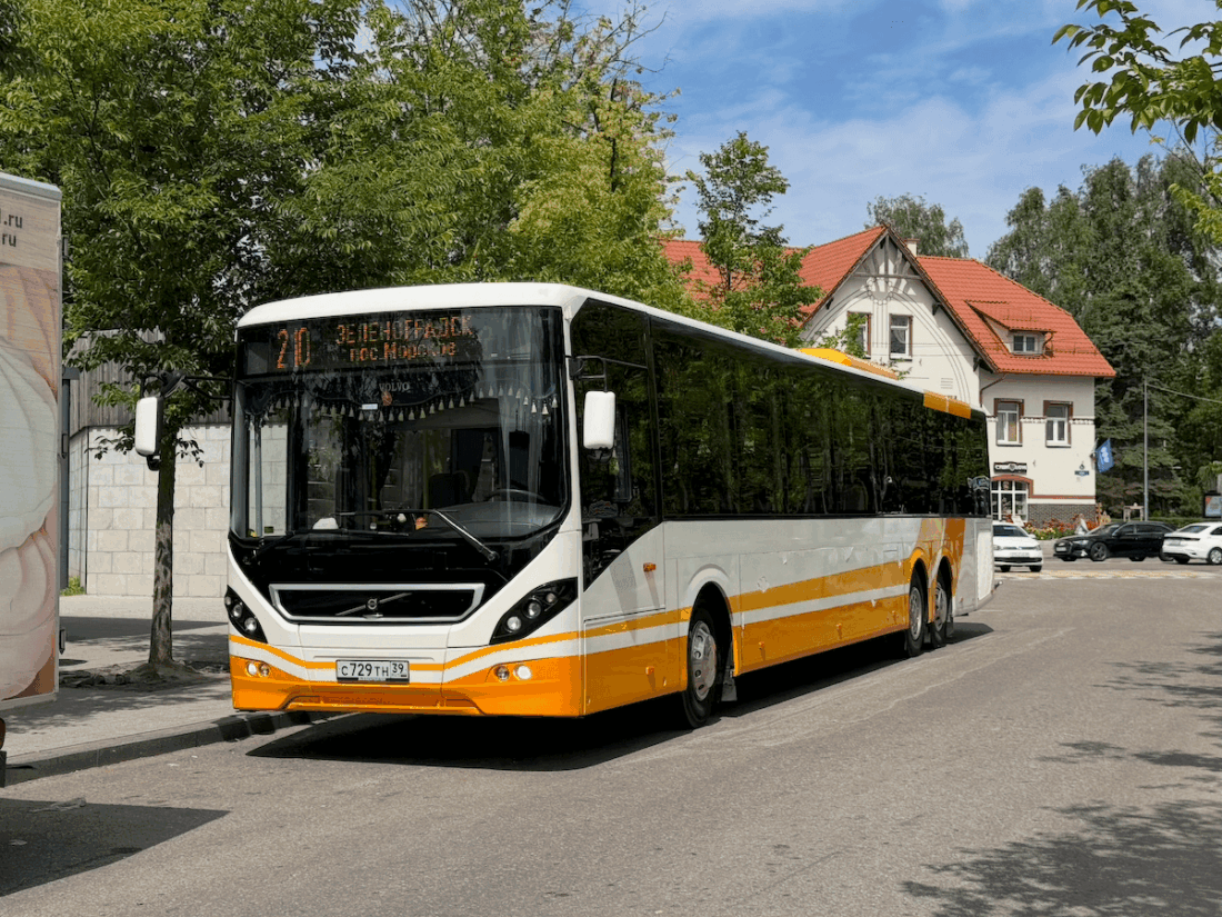 Автобус 210 Зеленоградск - Морское